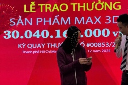 TP.HCM: Người phụ nữ làm thuê  " ẵm "  hơn 30 tỷ đồng xổ số điện toán