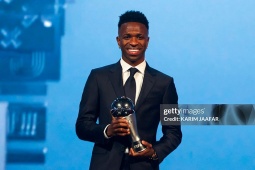 Bóng đá - Trao giải FIFA The Best 2024: Vinicius đánh bại Rodri, Garnacho được vinh danh