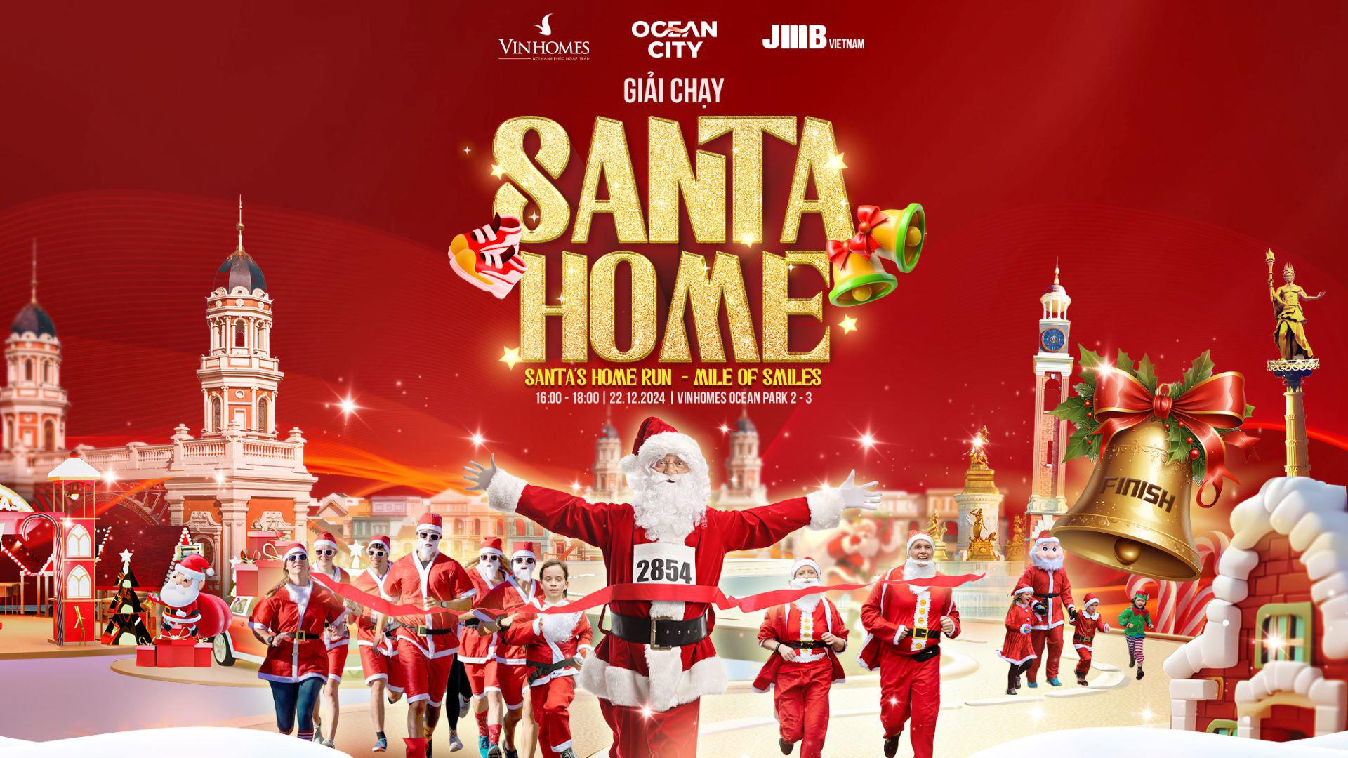 “Santa’s Home Run - Mile of Smile” sẽ thiết lập kỷ lục mới cho Ocean City với gần 10.000 vận động viên