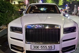 Đại gia ngành thép đi xe siêu sang Rolls-Royce 40 tỷ gắn biển số giá 14,5 tỷ