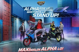 Ra mắt Yamaha Aerox Alpha mới - sẵn sàng hạ  " knock-out "  Air Blade