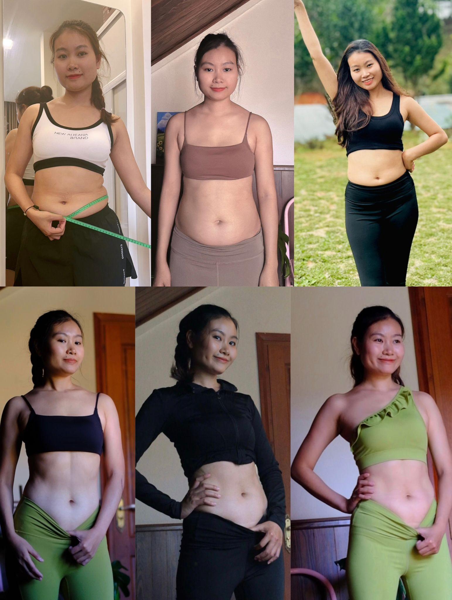 Ngoại hình của cô Trang thay đổi sau khi tập Yoga