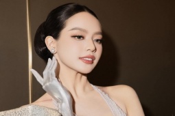 Hoa hậu Thanh Thủy khoe diện mạo chạm ngưỡng tỷ lệ vàng với tạo hình nữ thần