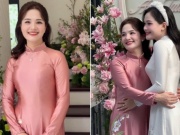 Bạn trẻ - Cuộc sống - Mẹ cô dâu trẻ đẹp, nụ cười tỏa nắng gây chú ý trong đám hỏi ở Hải Phòng