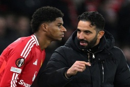 HLV Amorim nói về khả năng ra sân của Rashford trước trận MU đấu Bournemouth