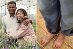 Bạn trẻ - Cuộc sống - Đôi chân trần của ông bố nông dân nuôi con học Đại học RMIT 'gây bão' mạng
