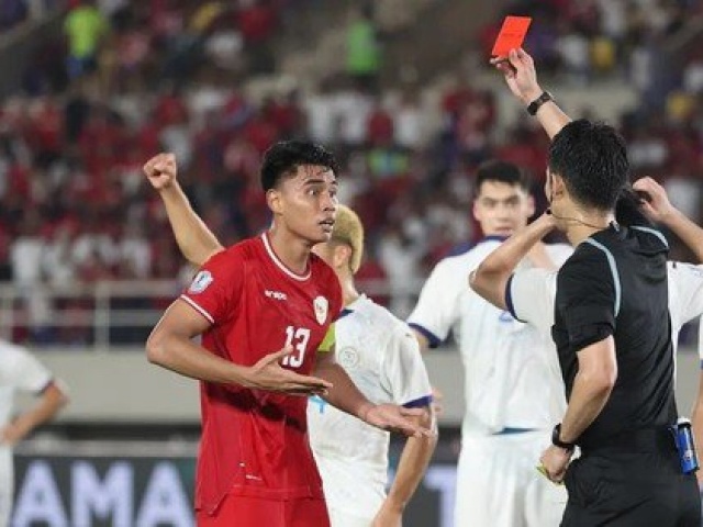 Indonesia là đội tuyển nhận nhiều thẻ đỏ nhất ASEAN Cup 2024