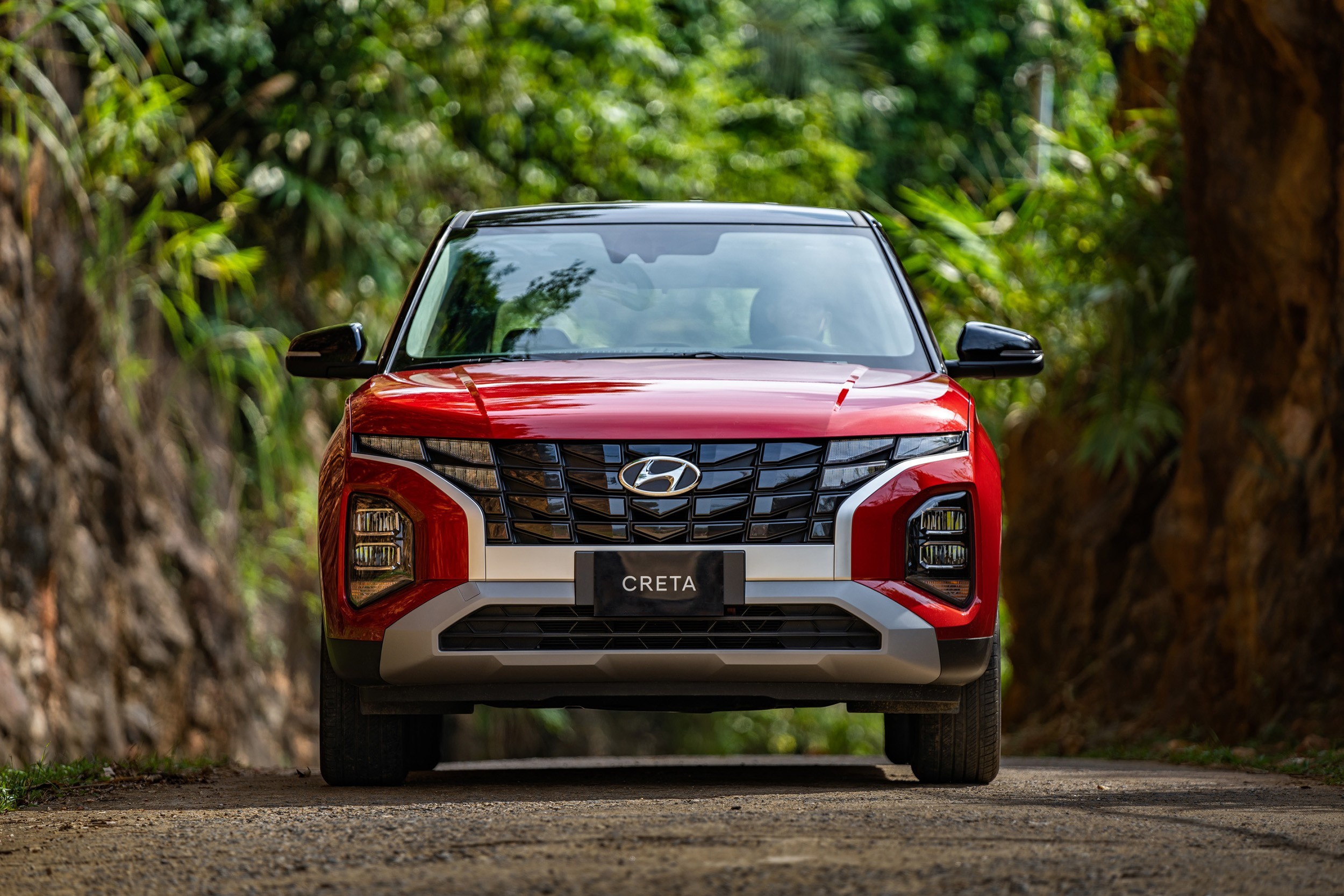 Hyundai Creta nổi bật với thiết kế đồng bộ.