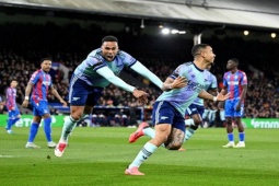 Video bóng đá Crystal Palace - Arsenal: Jesus tỏa sáng, "cơn mưa" 6 bàn (Ngoại hạng Anh)