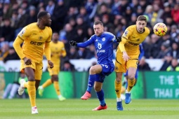 Trực tiếp bóng đá Leicester City - Wolves: Vardy bỏ lỡ cú đệm cận thành (Ngoại hạng Anh)