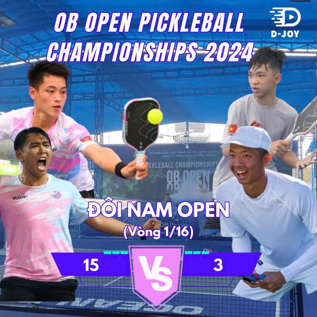 Vinh Hiển – Phúc Huỳnh loại sốc “thần đồng” Quang Dương tại siêu giải Pickleball ở Quảng Ngãi - 1