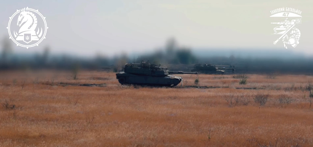 Xe tăng M1 Abrams do Mỹ cung cấp vẫn hoạt động với Lữ đoàn cơ giới số 47 của Ukraine. Ảnh: Lữ đoàn cơ giới số 47