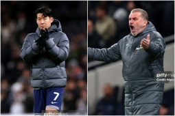 Bóng đá - Tottenham thảm bại: Postecoglou nổi giận với phóng viên, Son Heung Min thất vọng