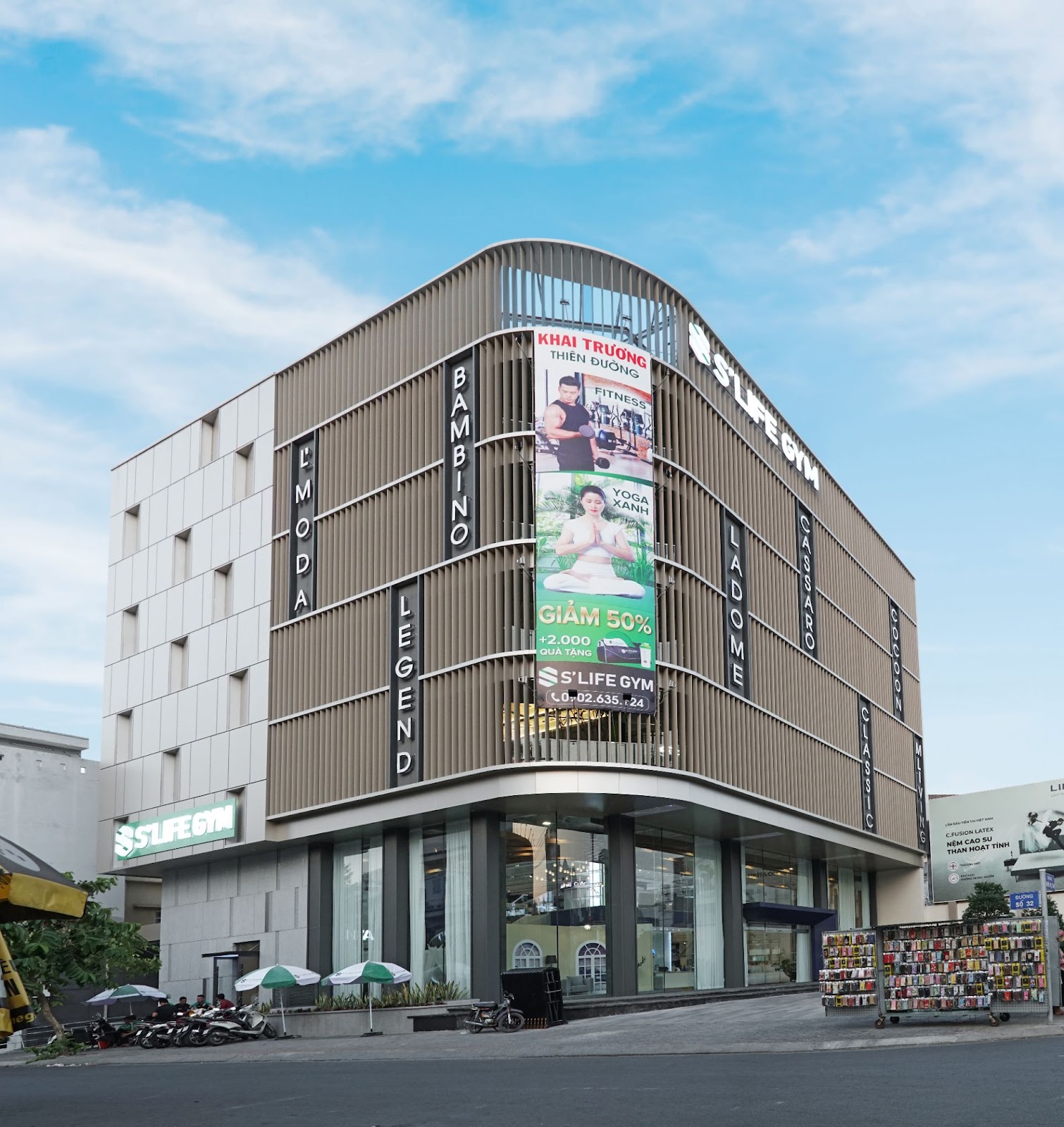 Không gian sang trọng và hiện đại tại&nbsp;S’Life Gym