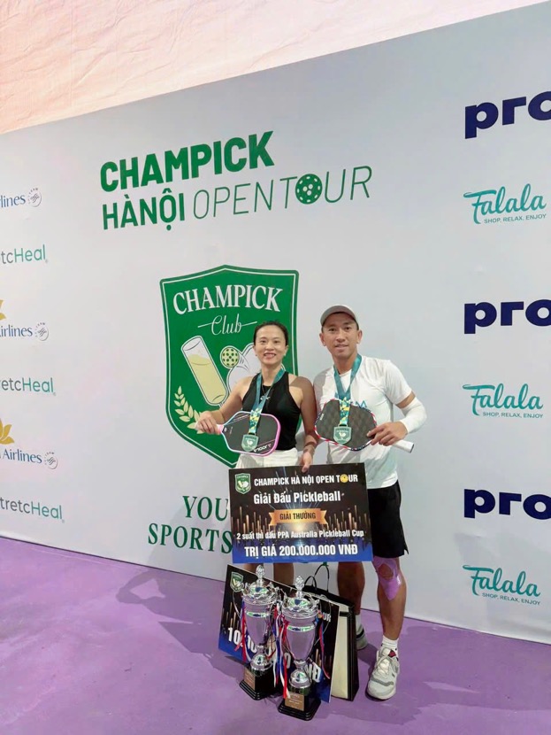 Đặng Châu ngược dòng không tưởng, giành suất dự giải pickleball quốc tế ở Úc - 1