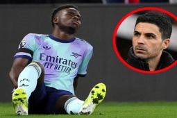 Arsenal mất Saka, chờ tài Arteta đua vô địch Ngoại hạng Anh