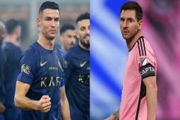 Bóng đá - Ronaldo nói về cuộc đua vĩ đại nhất, phản ứng bất ngờ khi so sánh với Messi