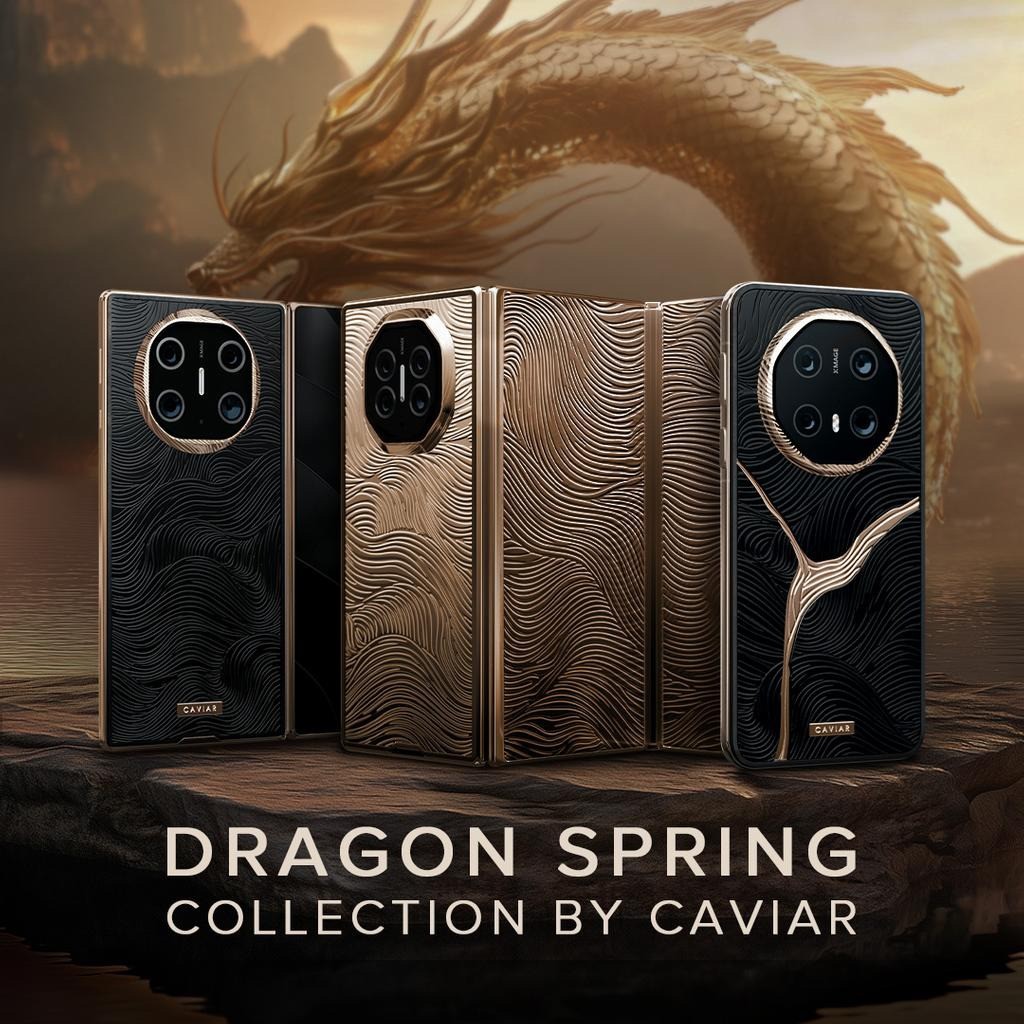 "Dragon Spring" collection with Huawei Mate X6 and Mate 70 RS models.