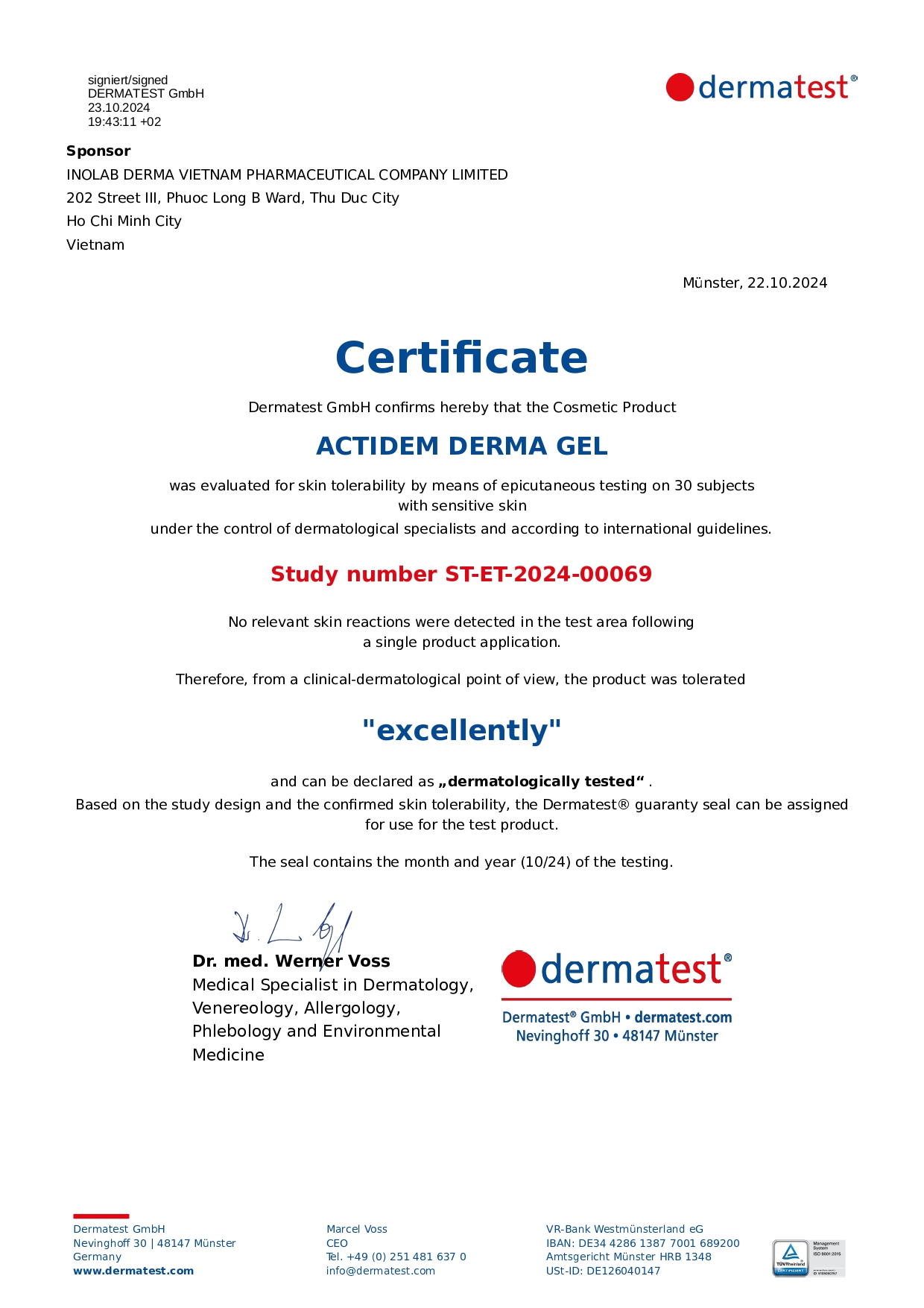 Khám phá công dụng của Gel Actidem Derma Gel - 2