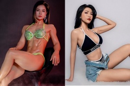 Thể thao - Dàn mỹ nhân dáng như tạc tượng, đoạt giải Bikini thể hình Việt Nam năm 2024