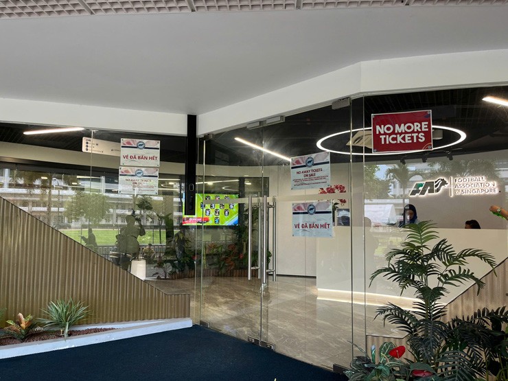 FAS khẳng định không bán vé trực tiếp
tại trụ sở Liên đoàn