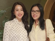 Thời trang - 'Dâu hào môn' Đặng Thu Thảo xách túi nửa tỷ đồng gặp Kỳ Duyên