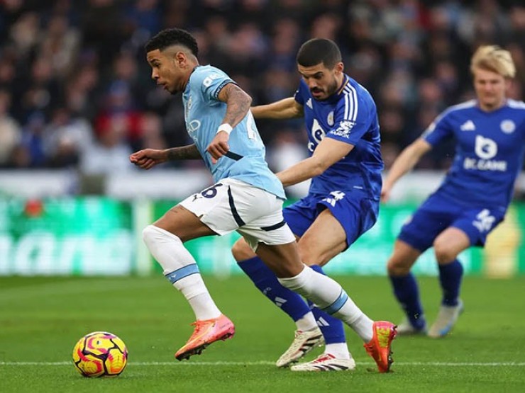 Video bóng đá Leicester - Man City: So kè căng thẳng, đá bồi chính xác (Ngoại hạng Anh)