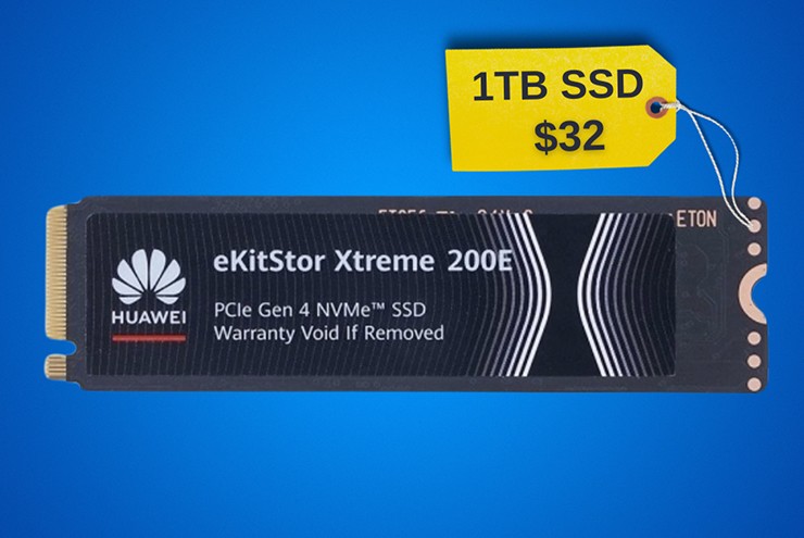 Mức giá siêu rẻ khiến ổ SSD của Huawei thêm hấp dẫn.