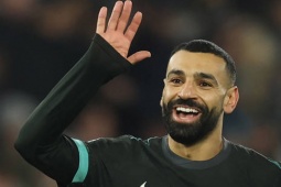 Bóng đá - Salah là cầu thủ tấn công số 1 năm 2024, thông số gây choáng sau trận gặp West Ham