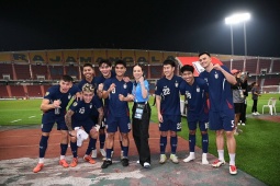 Bóng đá - Madam Pang cùng dàn sao Thái Lan ăn mừng tấm vé vào chung kết AFF Cup