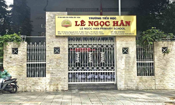 Trường Tiểu học Lê Ngọc Hân. Ảnh: VD