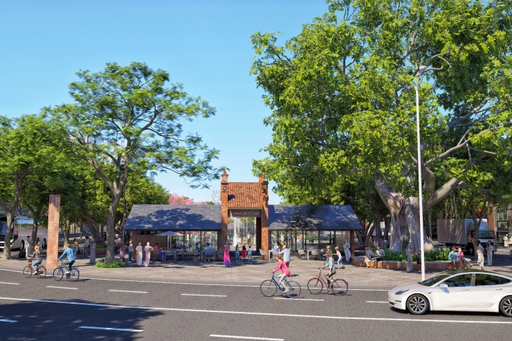 Dự kiến diện mạo tương lai công viên dọc sông Tô Lịch - 1