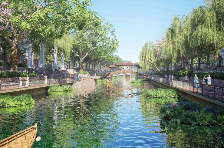 Dự kiến diện mạo tương lai công viên dọc sông Tô Lịch - 6