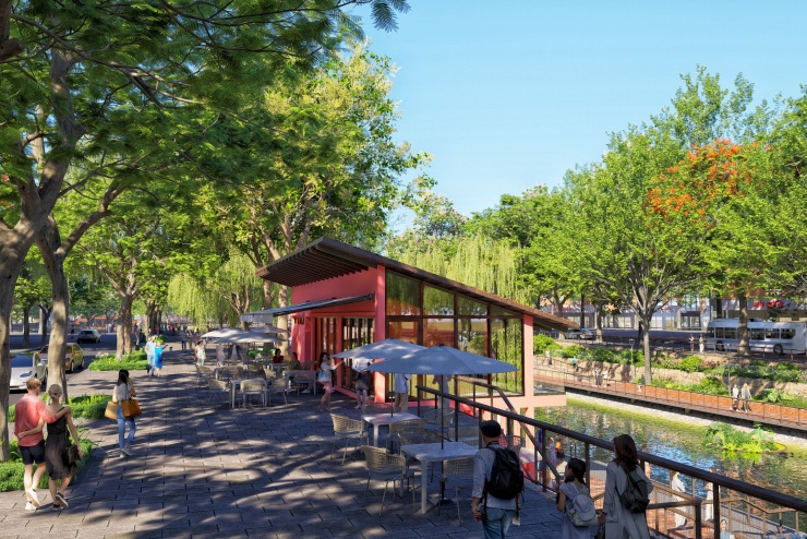 Dự kiến diện mạo tương lai công viên dọc sông Tô Lịch - 8