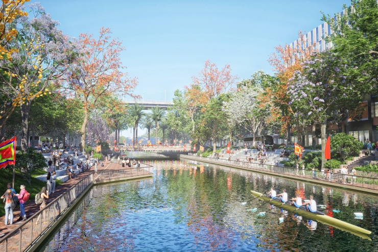 Dự kiến diện mạo tương lai công viên dọc sông Tô Lịch - 10
