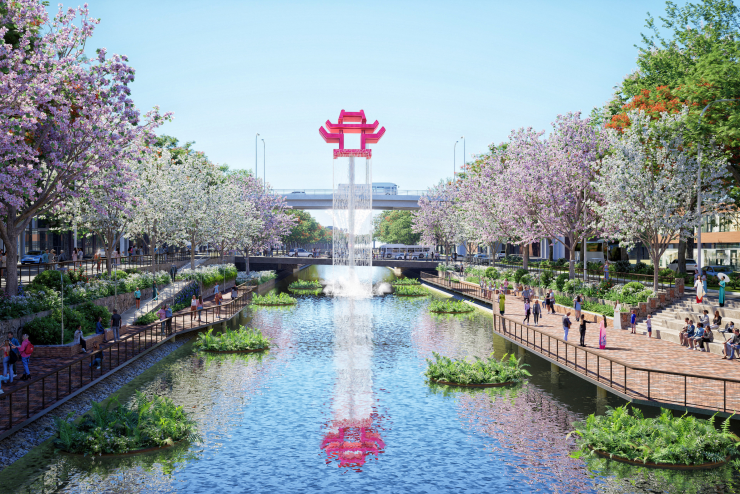 Dự kiến diện mạo tương lai công viên dọc sông Tô Lịch - 20