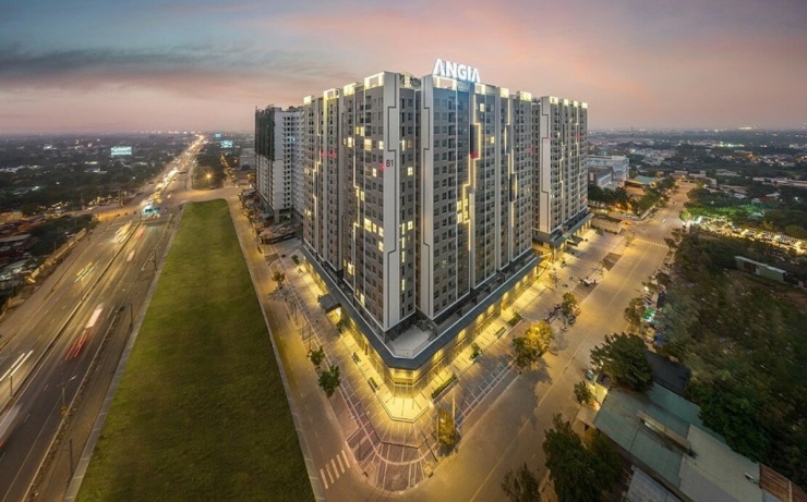 Một dự án tại TPHCM do Công ty An Gia phát triển. Ảnh: AGG