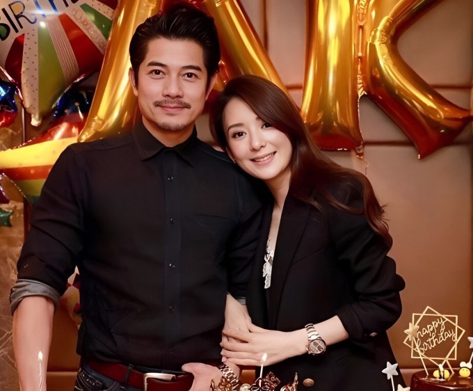 Quách Phú Thành và vợ, Moka Phương Viên. Ảnh: QQ