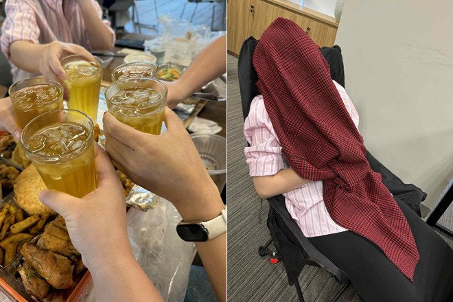 Căng tin của một số công ty mở cửa cho nhân viên ăn tối