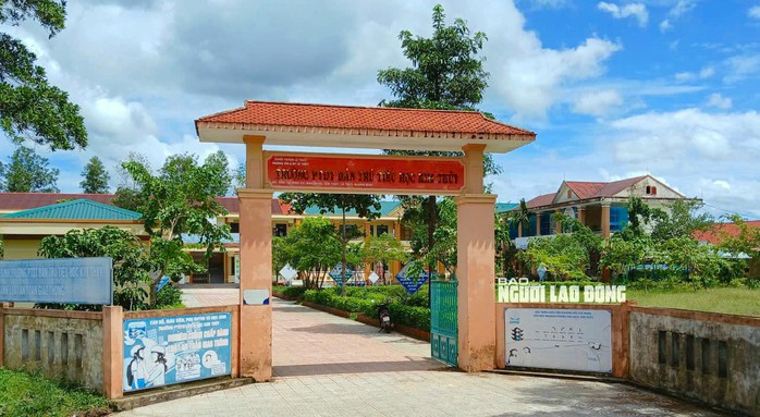 Trường PTDT bán trú tiểu học Kim Thủy, xã Kim Ngân, tỉnh Quảng Trị - Ảnh Hoàng Phúc