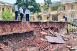 Hà Nội công bố tình huống khẩn cấp thiên tai tại xã Suối Hai và xã Ba Vì