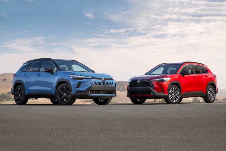 Toyota Corolla Cross phiên bản hybrid (Ảnh minh họa).