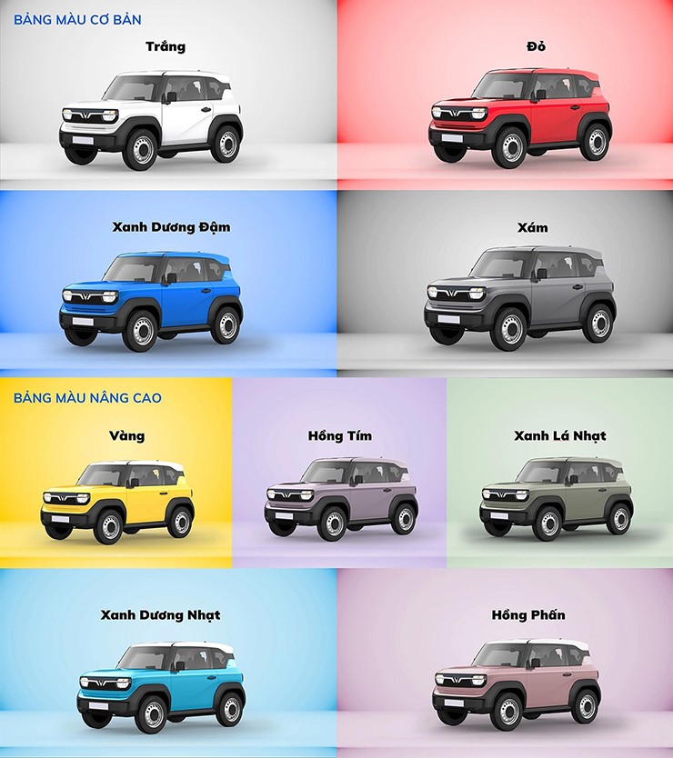 Giá xe VinFast VF 3 tháng 10/2025, xe điện đô thị từ 299 triệu đồng - 2