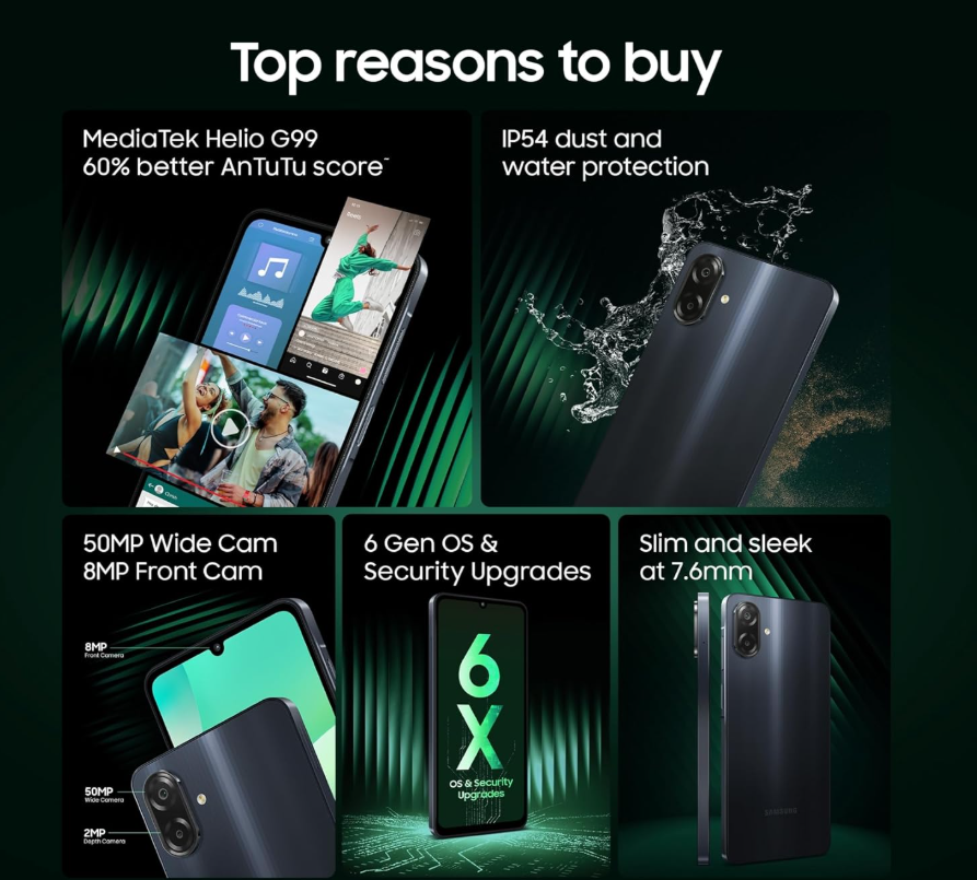 Galaxy M07 có độ bền khá cao, cấu hình cơ bản.