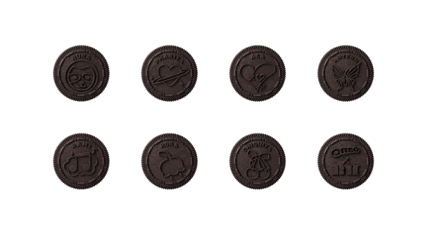 Những chiếc bánh quy OREO mang thiết kế cá nhân hoá từ các thành viên BABYMONSTER.