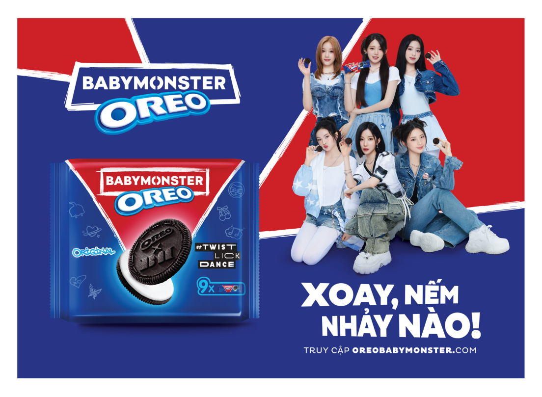 OREO mang đến phiên bản mới của nghi thức “Xoay bánh – Nếm kem – Chấm sữa” quen thuộc qua thử thách #XoayNếmNhảy