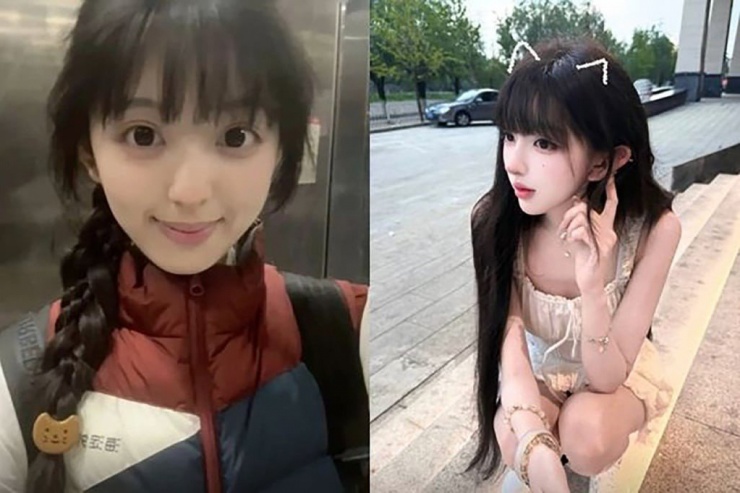 Hồ Tâm Di đẹp ngay cả khi để mặt mộc.