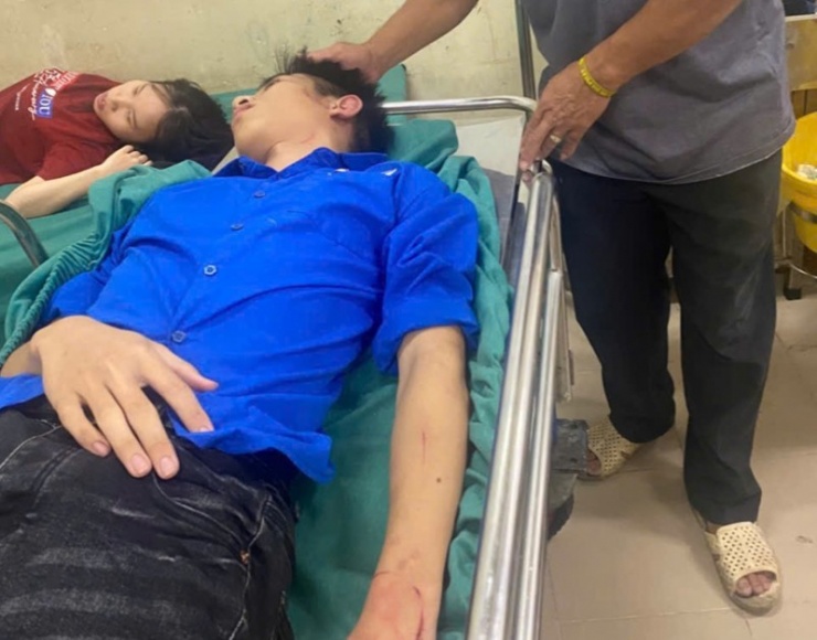 Em Mạc Bảo N. điều trị tại Bệnh viện Đa khoa Hải Dương (TP Hải Phòng).