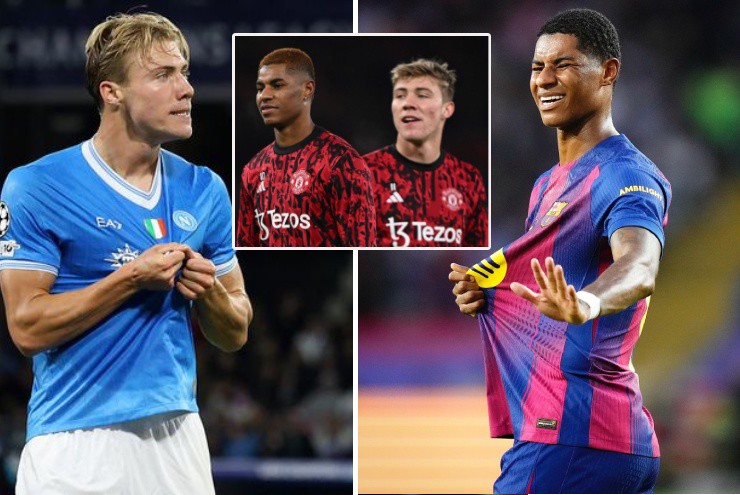 Rashford, Hojlund tỏa sáng ở Cúp C1 khiến báo chí châu Âu sửng sốt