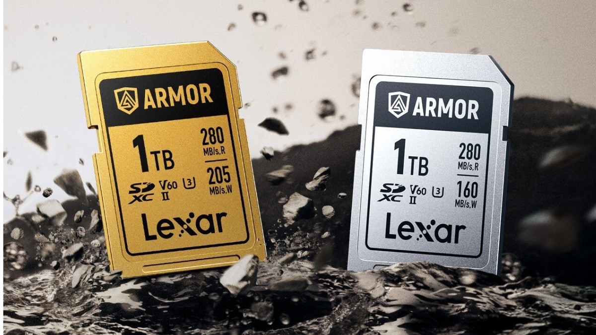 Ra mắt bộ đôi Lexar 1TB SDXC ARMOR GOLD và ARMOR SILVER PRO